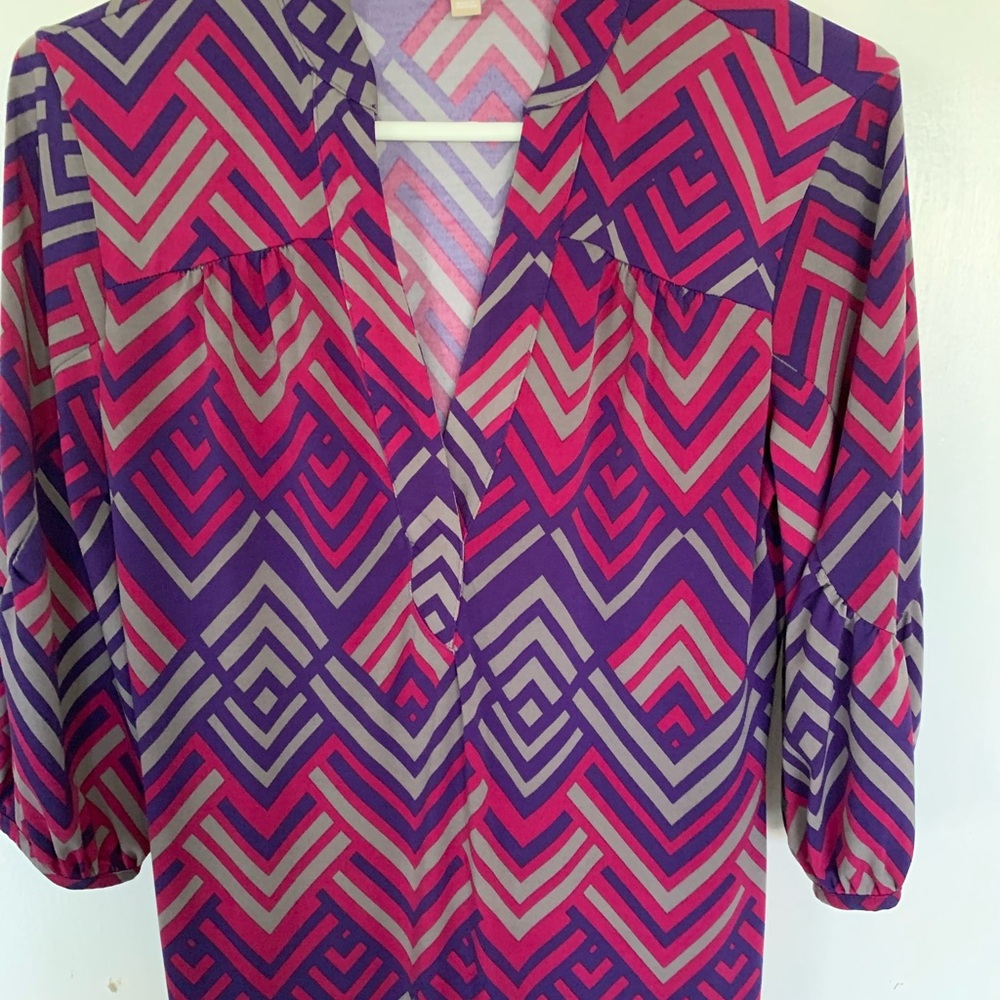 Geometric Patterned Women's dress